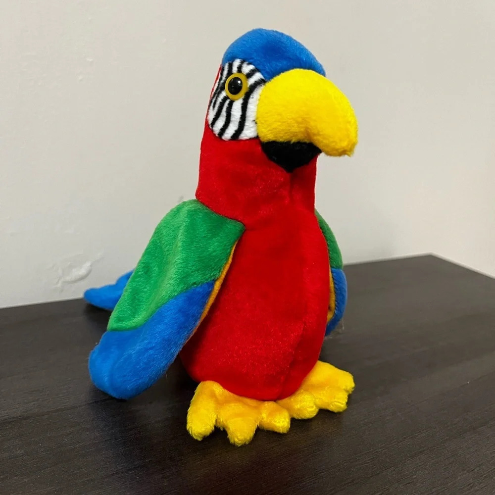 JABBER Parrot Beanie Babies- With Tag Errors - Picture 7 of 9